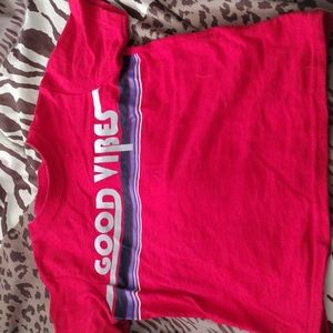GOOD VIBES BOYS SIZE 3T POSITIVE AWESOME 😎 SHIRT